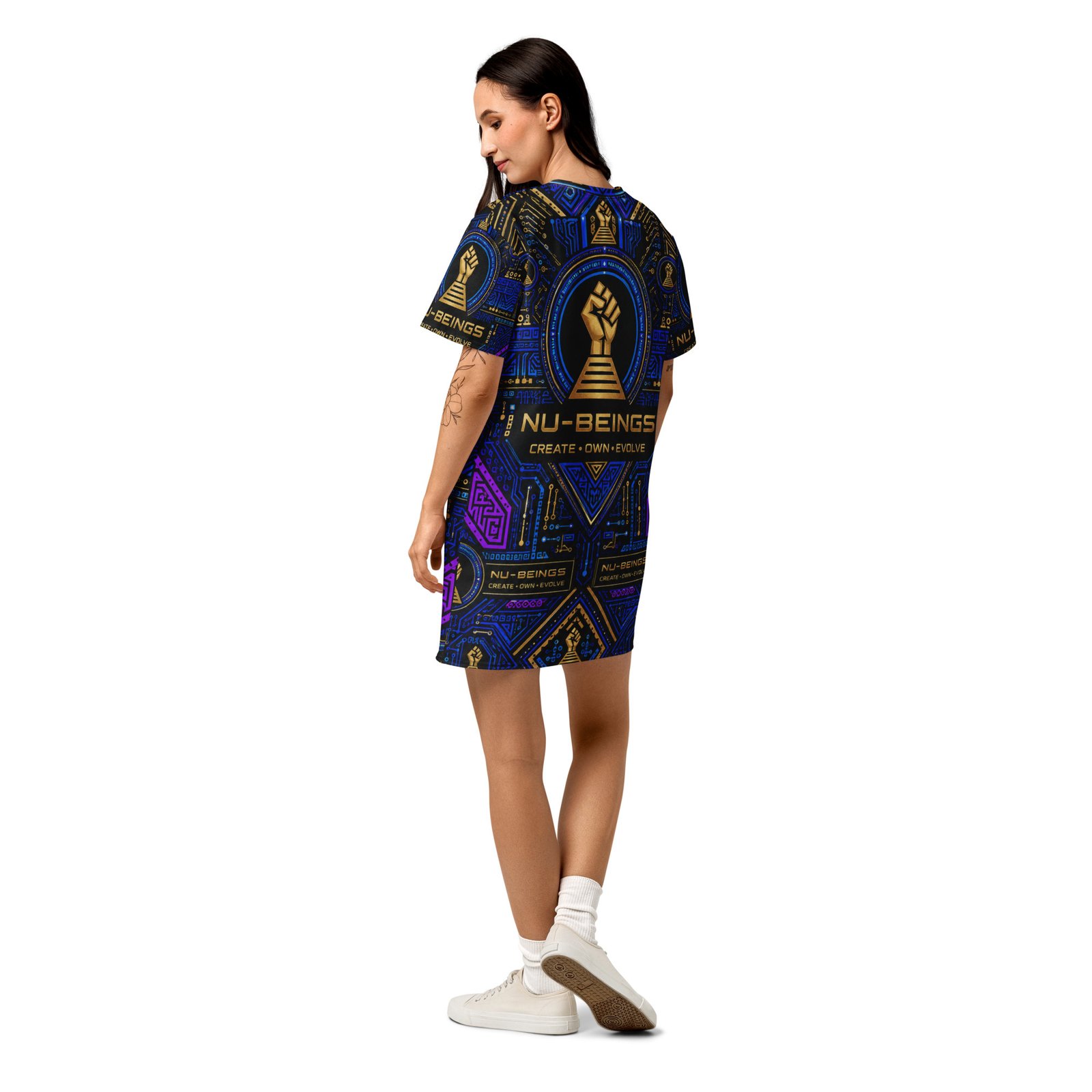 NU-Tribe T-Shirt Body Dress - Image 4