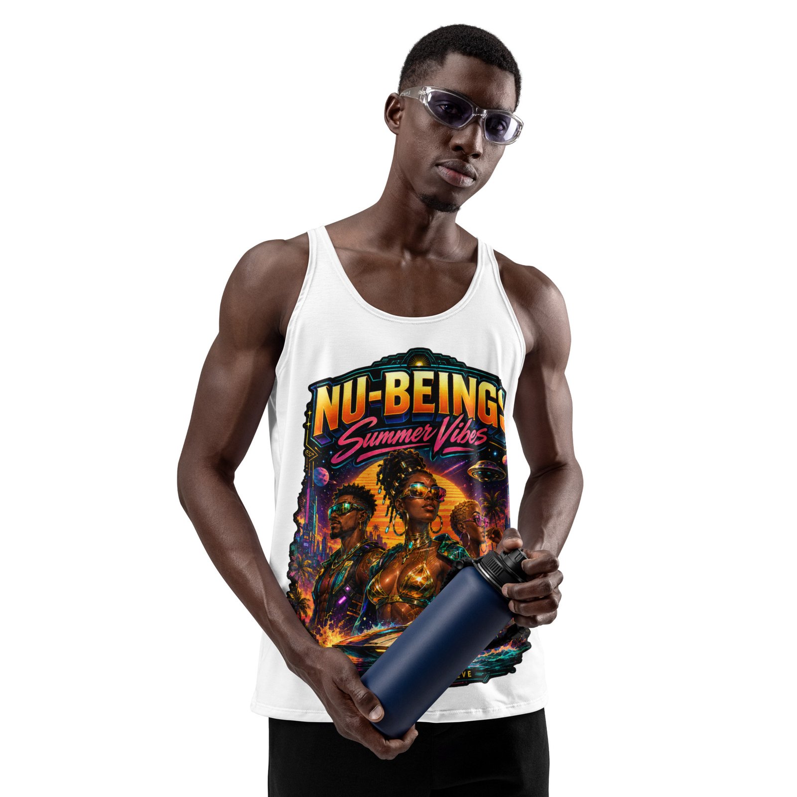 NU-BEINGS Summer Vibes Tank Top