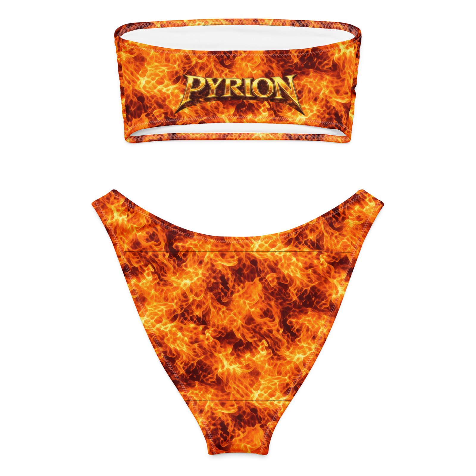 Strapless Pyrion Flames Bikini (RC)