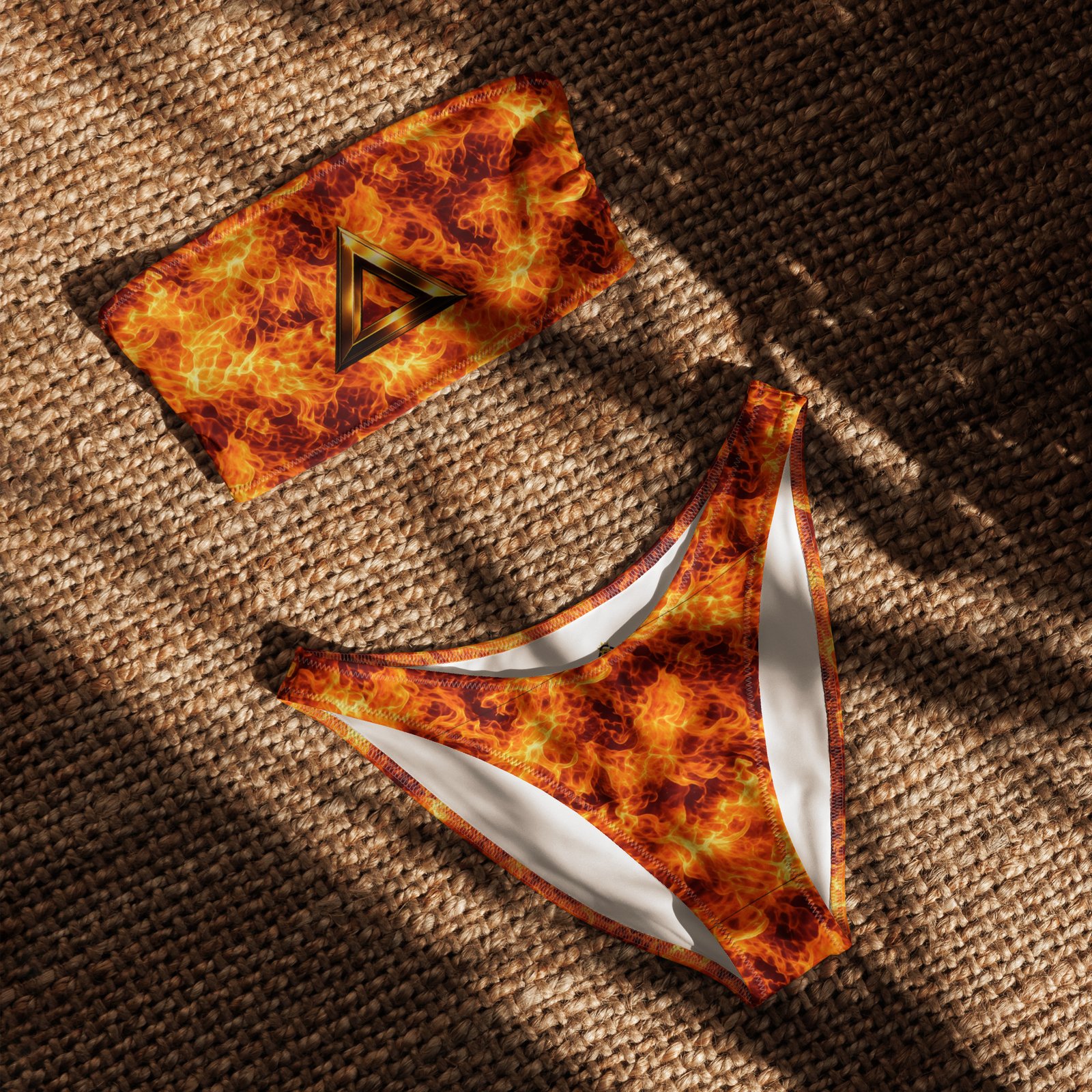 Strapless Pyrion Flames Bikini (RC) - Image 2