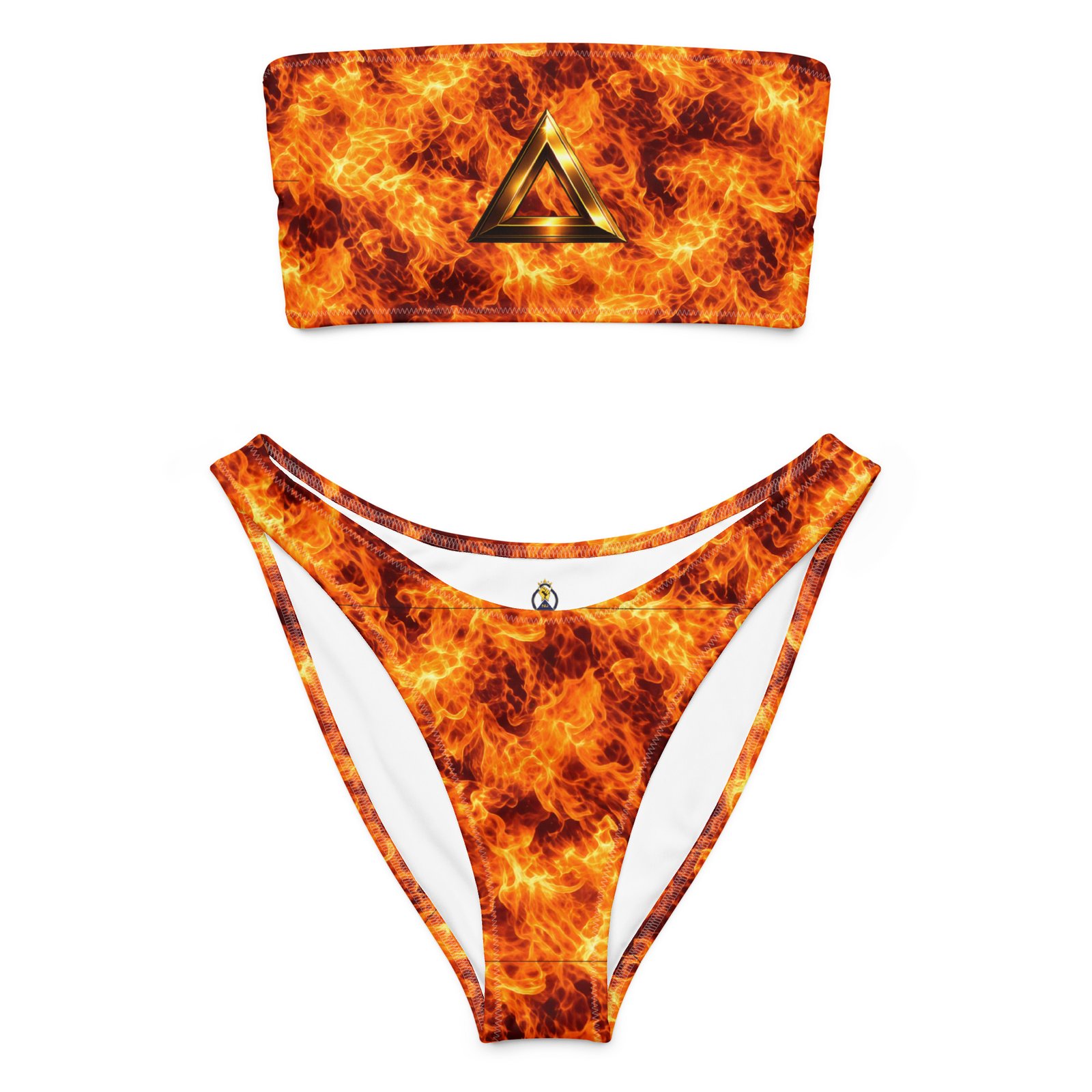 Strapless Pyrion Flames Bikini (RC) - Image 3