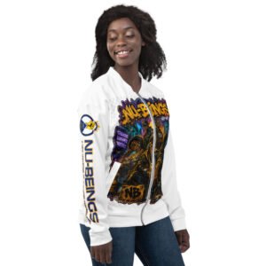 NU-BEINGS Hip Hop Vibes Bomber Jacket