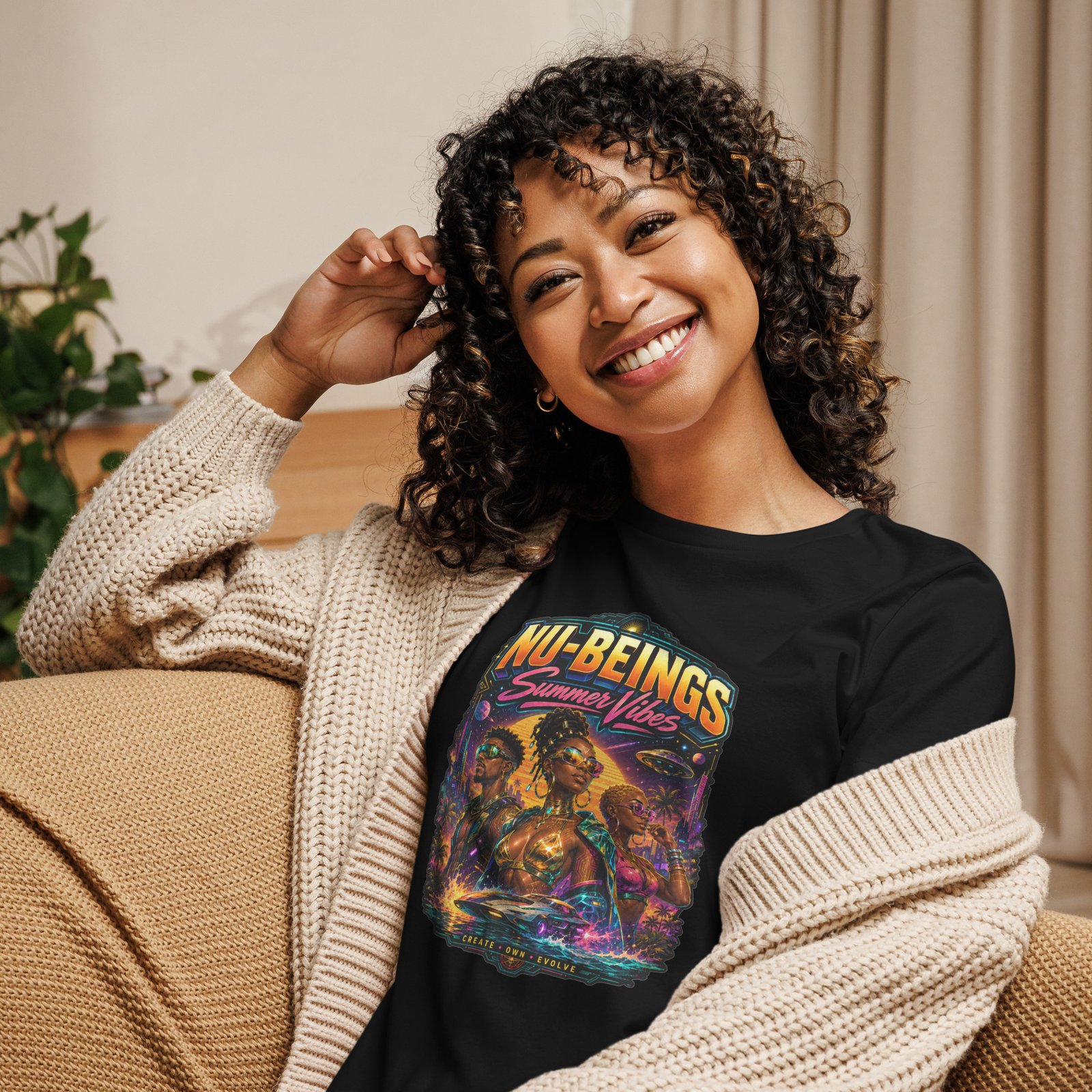 NU-BEINGS Summer Vibes Flex T-Shirt